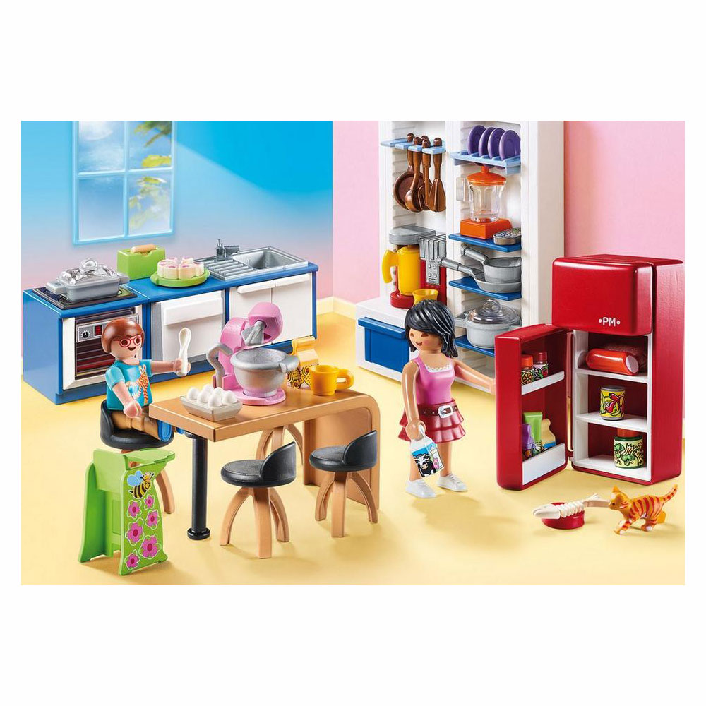 Playmobil Dollhouse Κουζίνα κουκλόσπιτου 70206