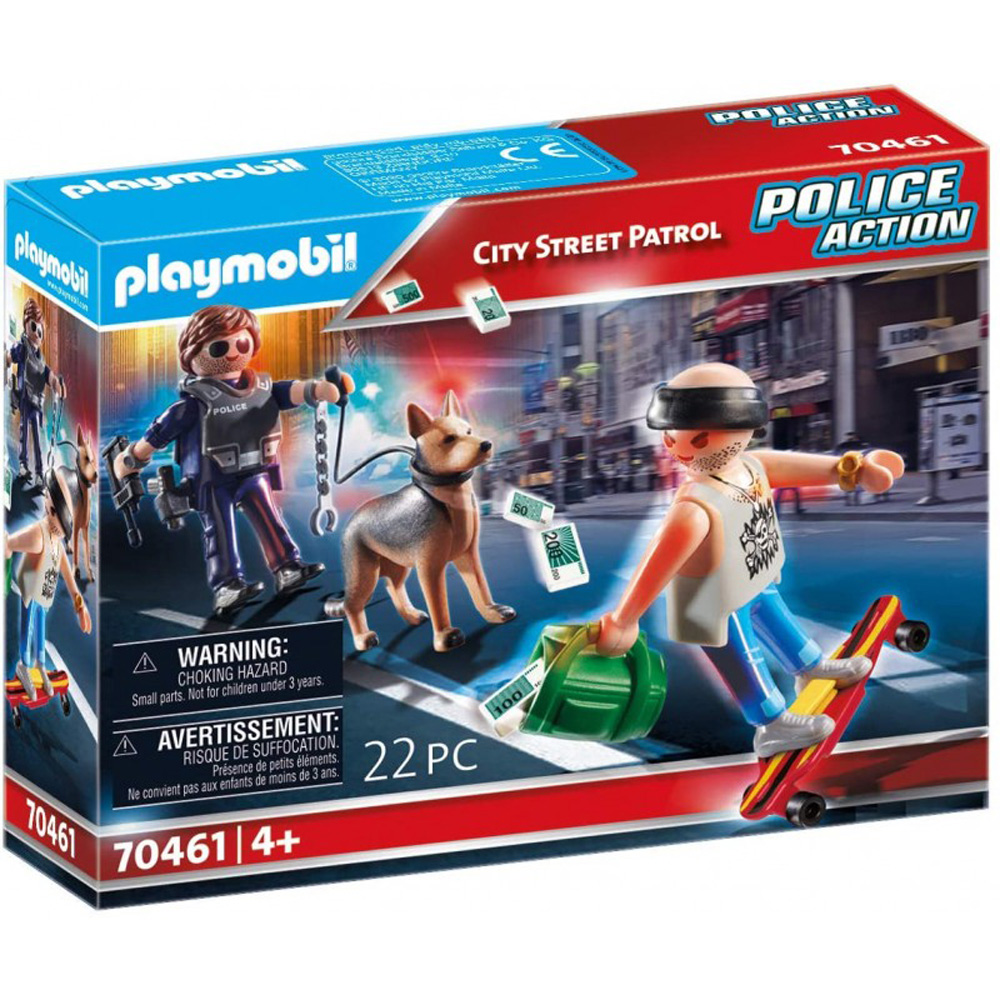 Playmobil City Police Action Κλέφτης Και Άστυνομος 70461