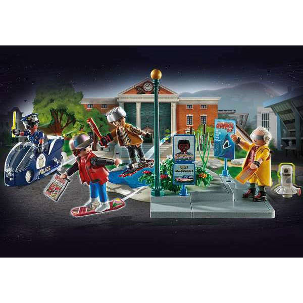 Playmobil Back to the Future Μέρος 2ο Περιπέτειες με τα Ιπτάμενα Πατίνια 70634