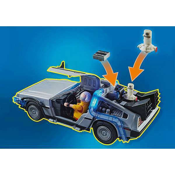 Playmobil Back to the Future Μέρος 2ο Περιπέτειες με τα Ιπτάμενα Πατίνια 70634