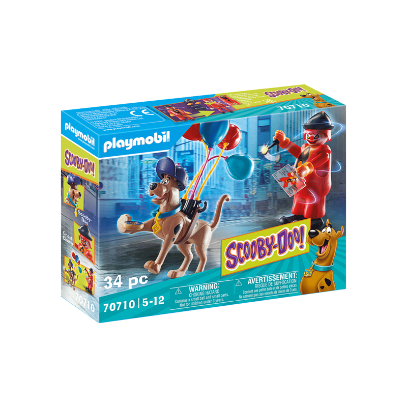 Playmobil Scooby-Doo Περιπέτεια με τον Ghost Clown 70710