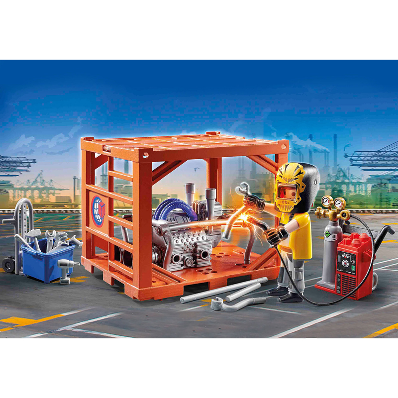 Playmobil Κατασκευαστής Container 70774