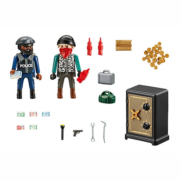 Playmobil Starter Pack Σύλληψη διαρρήκτη χρηματοκιβωτίου 70908
