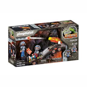 Playmobil Dino Rise Μαχητές με όχημα μεταφοράς πυραύλων 70929