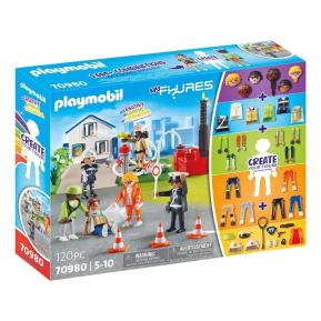 Playmobil My Figures: Πυροσβεστική διάσωση 70980