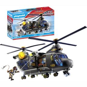 Playmobil City Action Ελικόπτερο Ειδικών Δυνάμεων με Δύο Έλικες 71149