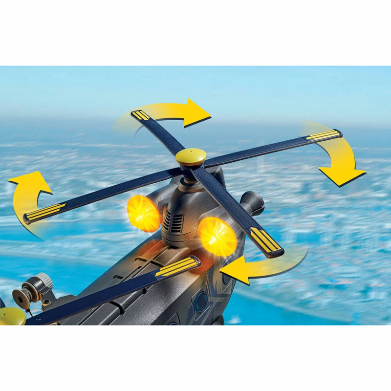 Playmobil City Action Ελικόπτερο Ειδικών Δυνάμεων με Δύο Έλικες 71149