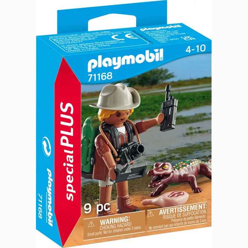 Playmobil Special Plus Εξερευνητής με Αλιγάτορα 71168