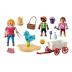 Playmobil Starter Pack Νηπιαγωγός με παιδάκια και καροτσάκι 71258