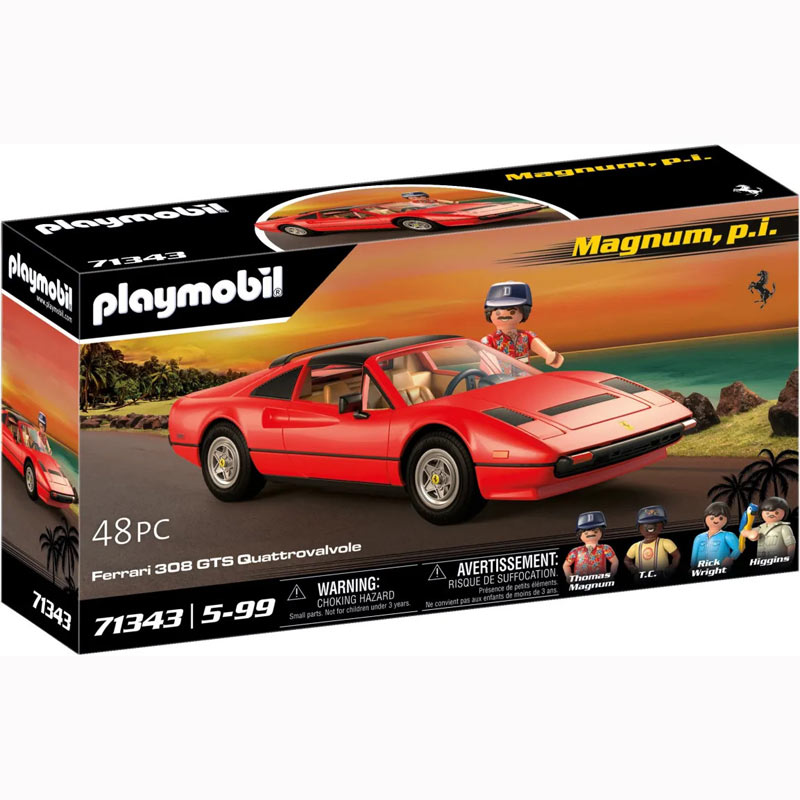 Playmobil Magnum P.I. Ferrari 308GT  71343