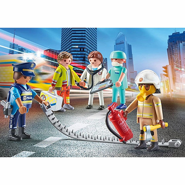 Playmobil City Action My Figures: Ομάδα διάσωσης 71400