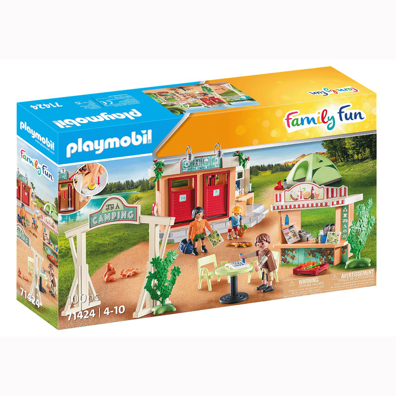 Playmobil Family Fun Οργανωμένο Camping 71424