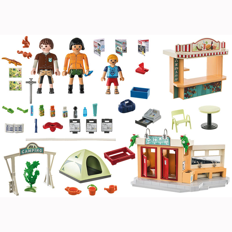 Playmobil Family Fun Οργανωμένο Camping 71424