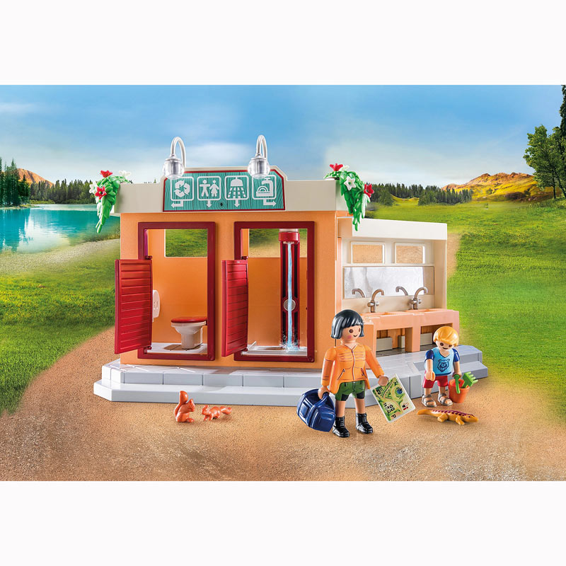 Playmobil Family Fun Οργανωμένο Camping 71424
