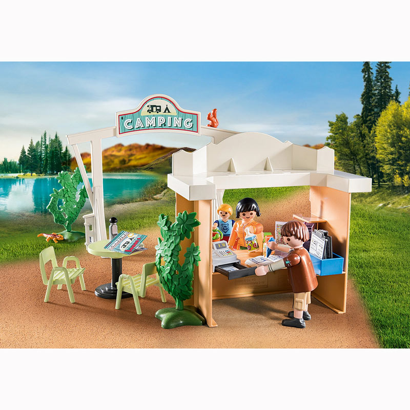 Playmobil Family Fun Οργανωμένο Camping 71424
