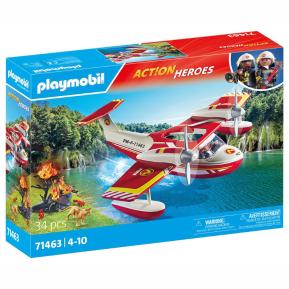 Playmobil City Action Heroes Πυροσβεστικό υδροπλάνο 71463