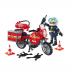 Playmobil City Action Heroes Πυροσβέστης με μοτοσικλέτα 71466