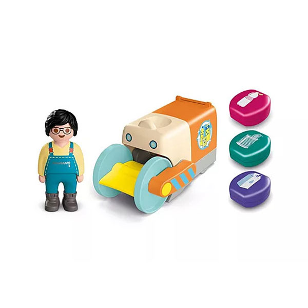 Playmobil Junior Απορριμματοφόρο όχημα 71774