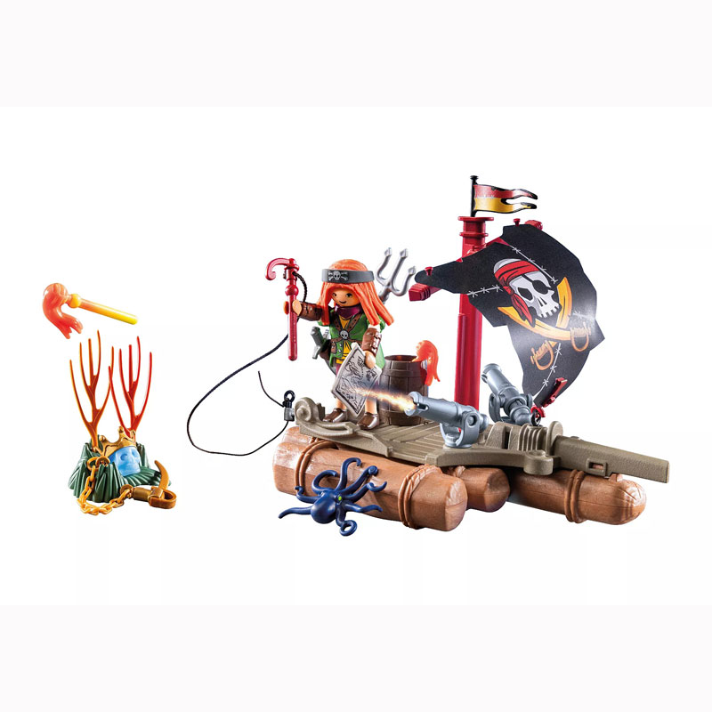Playmobil Pirates Πειρατική σχεδία με κανόνια 71794