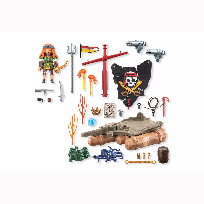 Playmobil Pirates Πειρατική σχεδία με κανόνια 71794