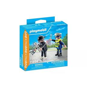 Playmobil Duo Pack Αστυνόμος και διαρρήκτης 71804