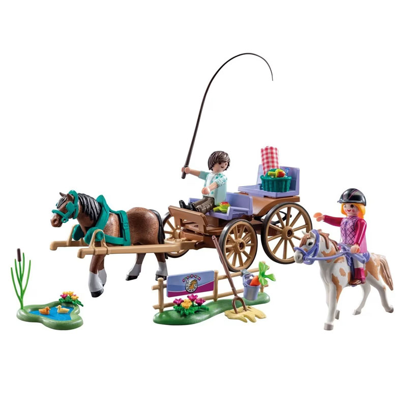Playmobil My Life Βόλτα Με Την Άμαξα Στην Ύπαιθρο 71812