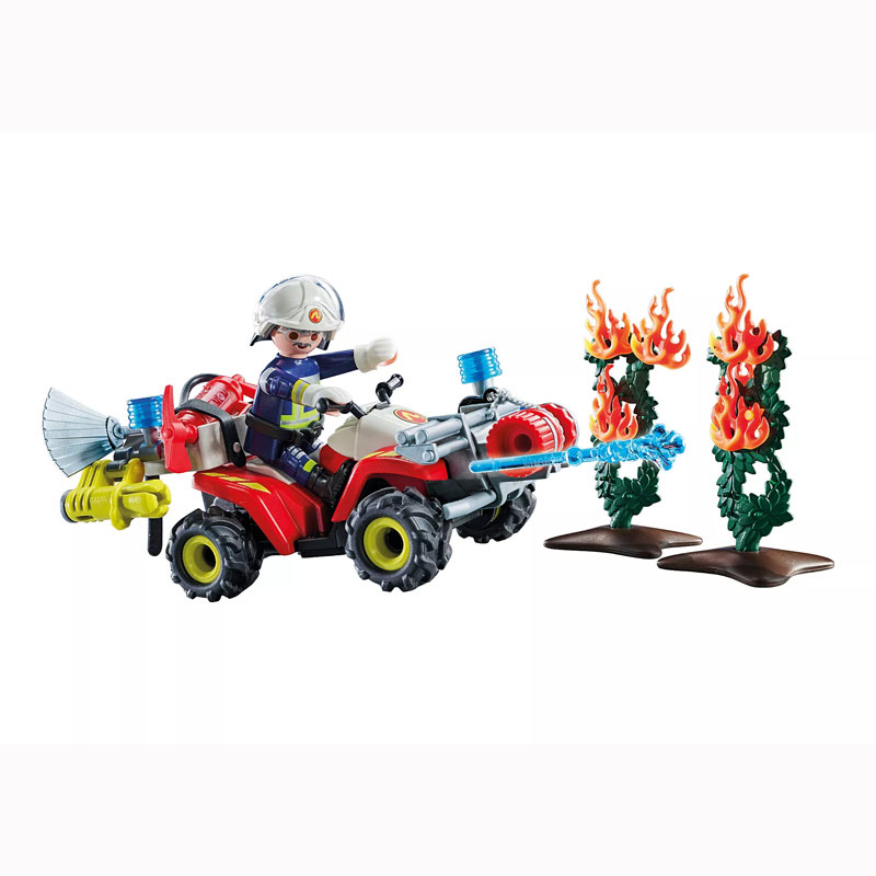 Playmobil City Action Πυροσβέστης με γουρούνα 71825
