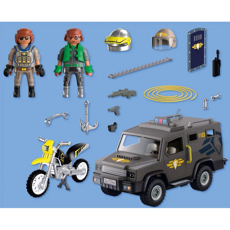 Playmobil City Action Όχημα Ομάδας Ειδικών Αποστολών 72066