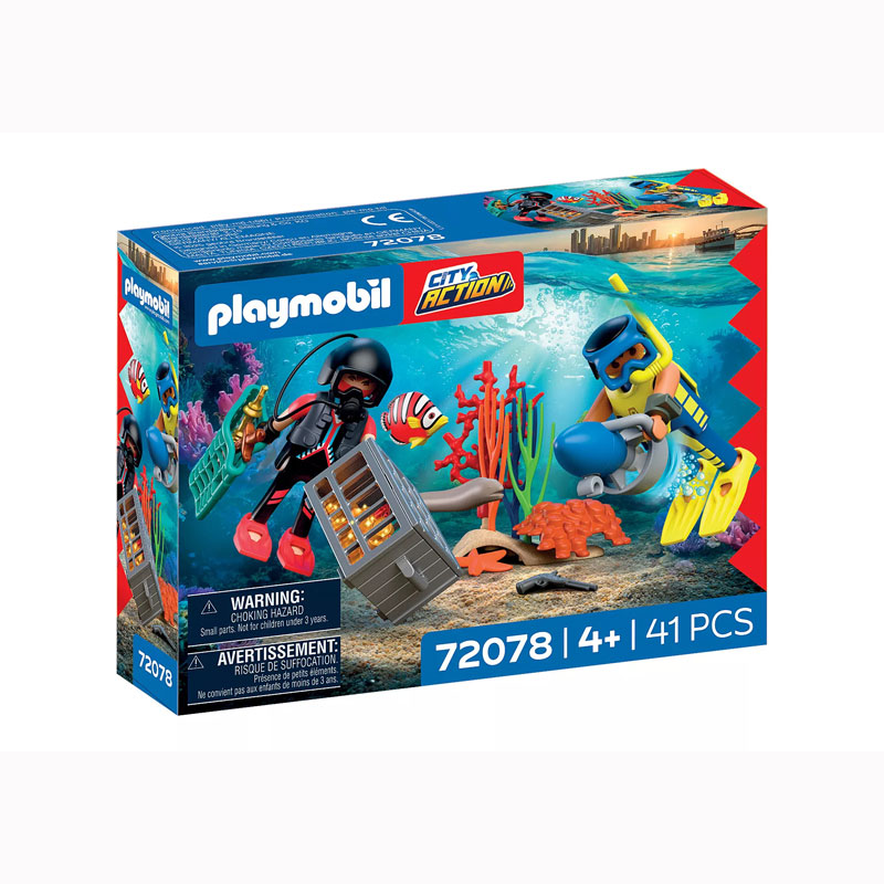 Playmobil City Action - Υποβρύχια επιχείρηση Αστυνομίας 72078