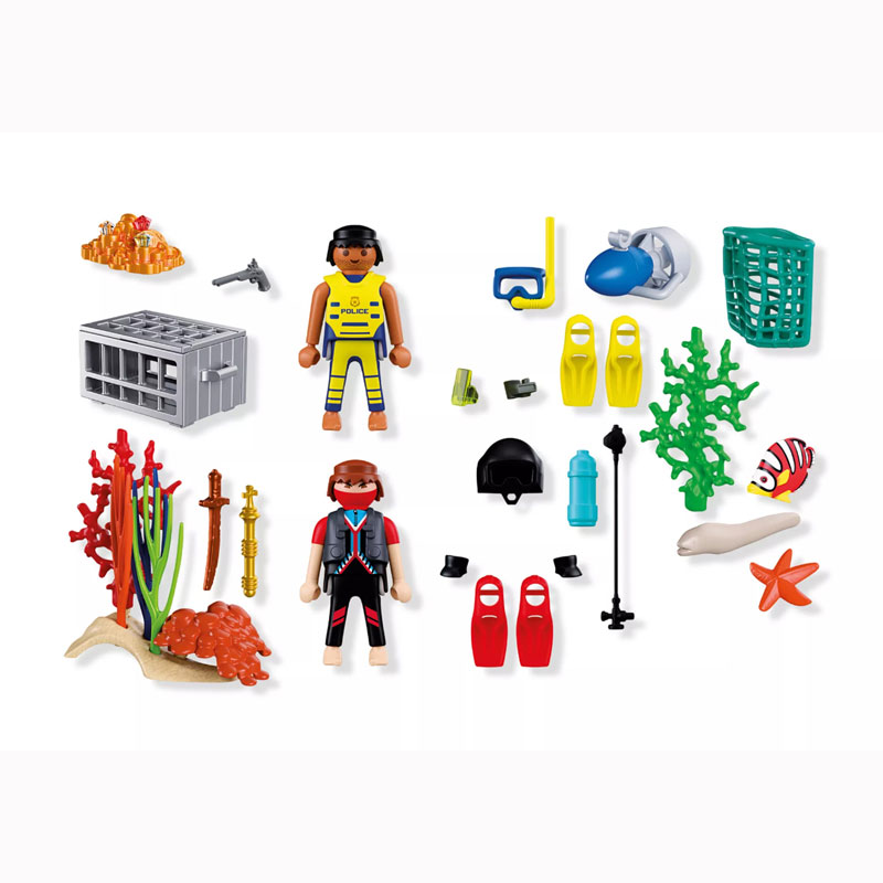 Playmobil City Action - Υποβρύχια επιχείρηση Αστυνομίας 72078