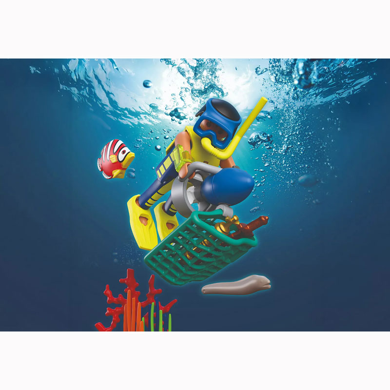 Playmobil City Action - Υποβρύχια επιχείρηση Αστυνομίας 72078