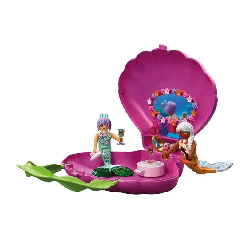 Playmobil Βαλιτσάκι Fantasy & Magic Τσάντα-Κοχύλι Σαλόνι Ομορφιάς 72105