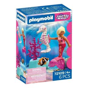 Playmobil Fantasy & Magic Γοργόνα και Ιππόκαμπος 72109