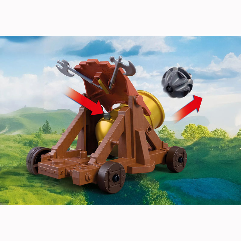 Playmobil Knights Λεοντόκαρδοι Ιππότες με κανόνι 72115