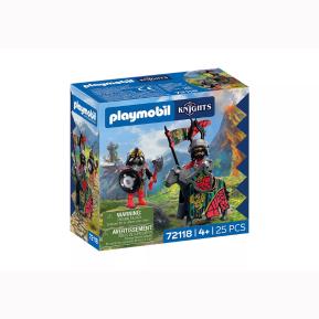 Playmobil Knights Αρχηγός Ιπποτών Δράκων και πολεμιστής 72118