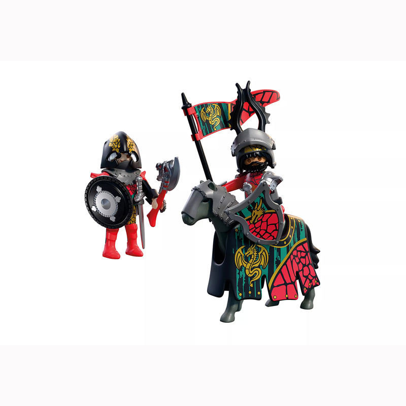 Playmobil Knights Αρχηγός Ιπποτών Δράκων και πολεμιστής 72118