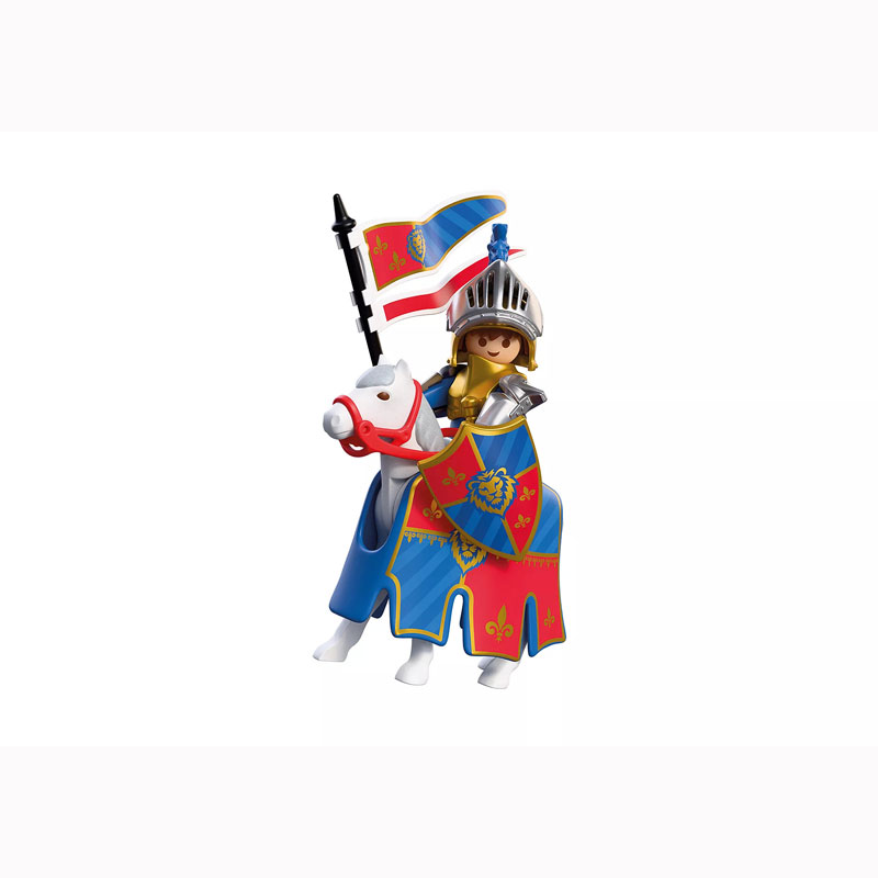 Playmobil Knights Αρχηγός Λεοντόκαρδων Ιπποτών με άλογο 72119