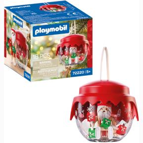 Playmobil Christmas - Χριστουγεννιάτικη Μπάλα Αϊ-Βασίλης Αρσιβαρίστας 72220
