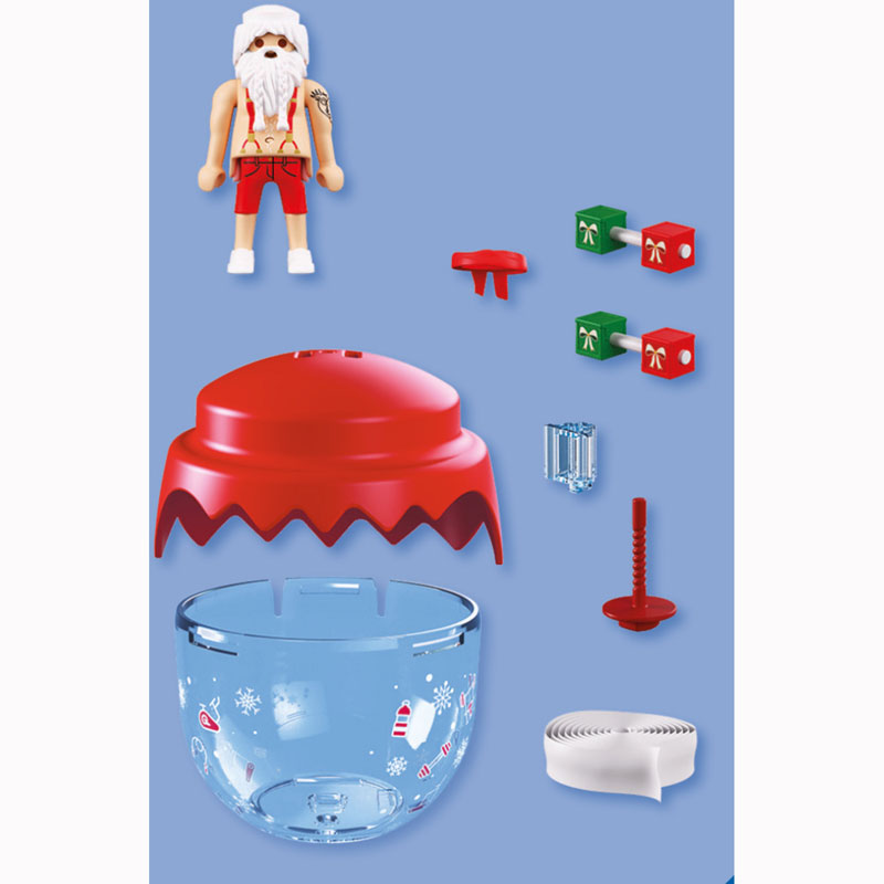 Playmobil Christmas - Χριστουγεννιάτικη Μπάλα Αϊ-Βασίλης Αρσιβαρίστας 72220