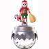 Playmobil Christmas - Χριστουγεννιάτικη Μπάλα Αϊ-Βασίλης Σκέϊτερ 72221