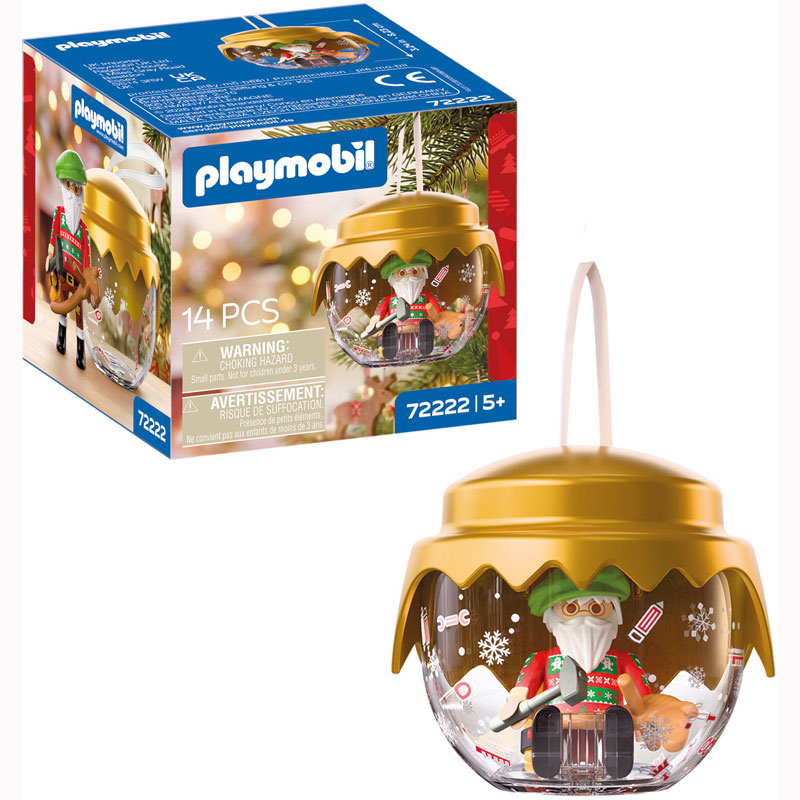 Playmobil Christmas - Χριστουγεννιάτικη Μπάλα Σχεδιαστής Παιχνιδιών 72222