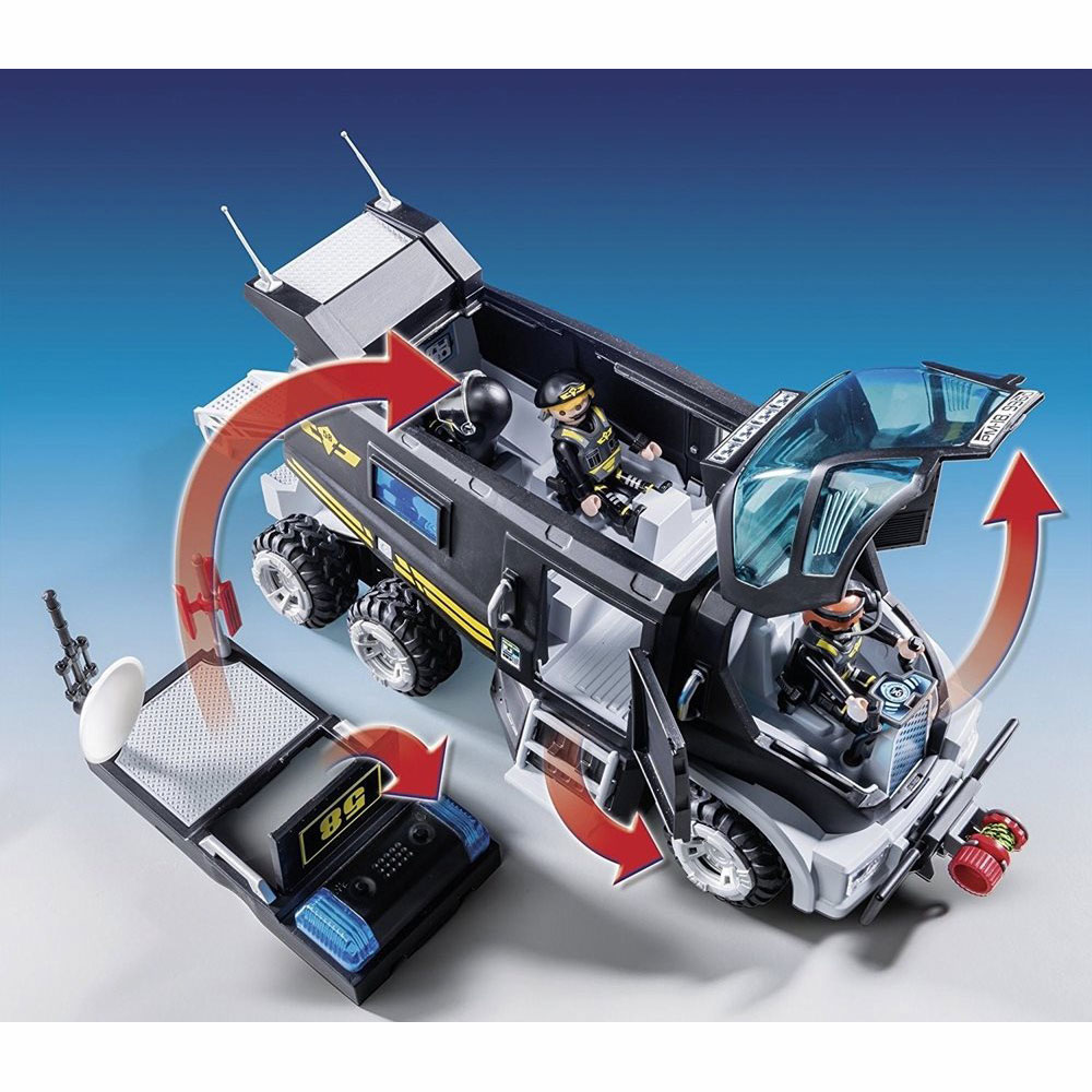 Playmobil City Action Θωρακισμένο Όχημα Ειδικών Αποστολών 9360