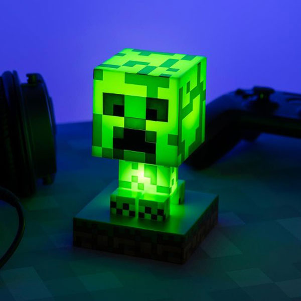 Paladone Παιδικό Διακοσμητικό Φωτιστικό Icons Minecraft Creeper Light PP6593MCFV4ID