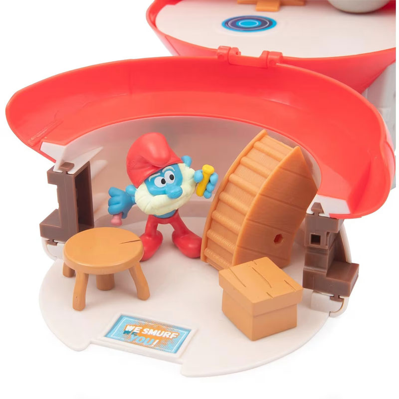 Giochi Preziosi Smurfs Το Μαγικό Σπιτάκι με Κλειδί – Σπίτι του Μπαμπαστρούμφ