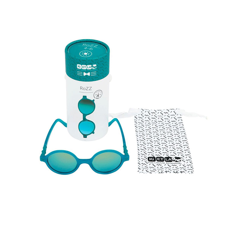 KiETLA Γυαλιά Ηλίου 4-6 ετών RoZZ - Peacock Green R4SUNPEACK