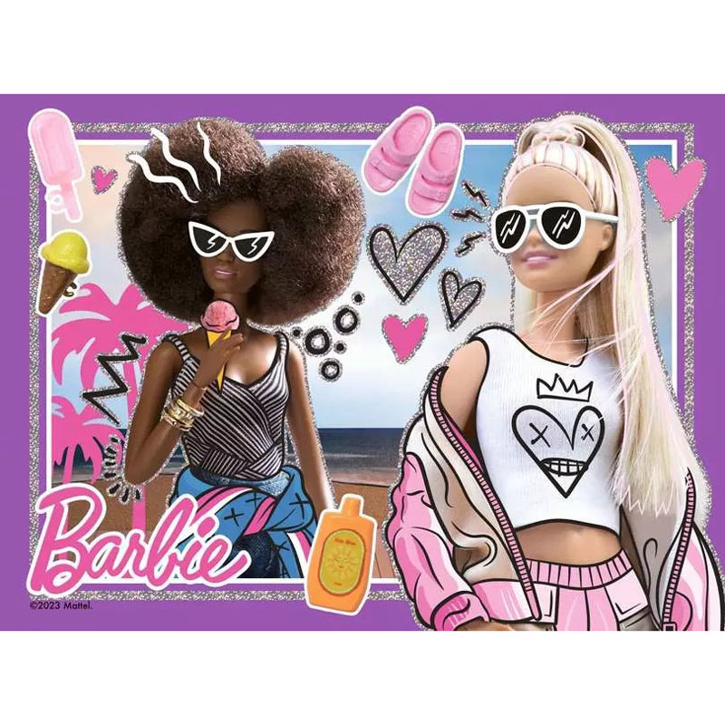 Ravensburger Παζλ 4 Σε 1 Barbie 72 τμχ 03174