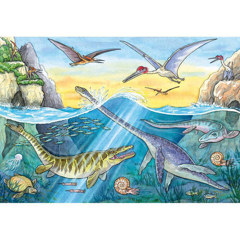 Ravensburger Παζλ 2x24 τμχ Δεινόσαυροι 05128