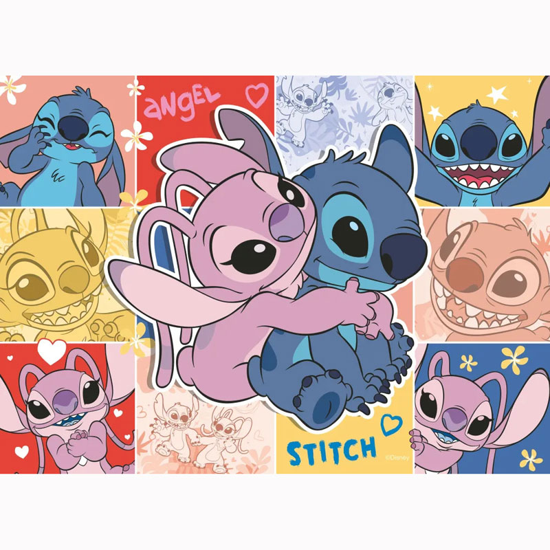 Ravensburger Παζλ 4x100 τμχ Stitch 05731