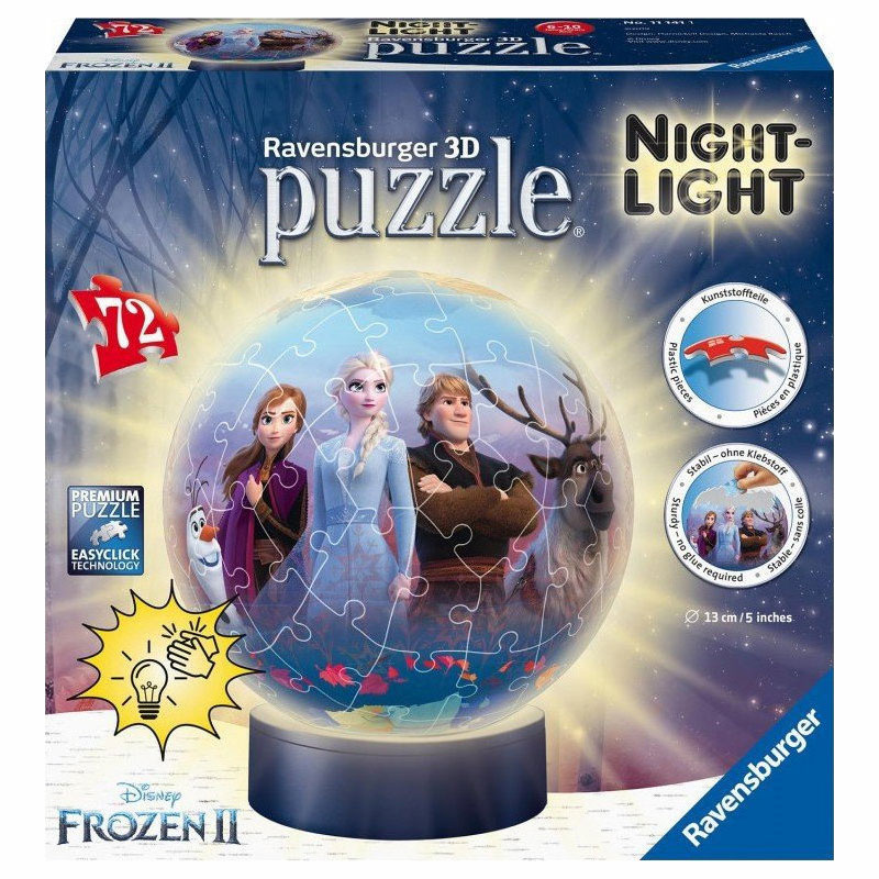 Ravensburger 3D Puzzle Μπαλαλάμπα 72 τμχ. Ψυχρά κι Ανάποδα 2 11141