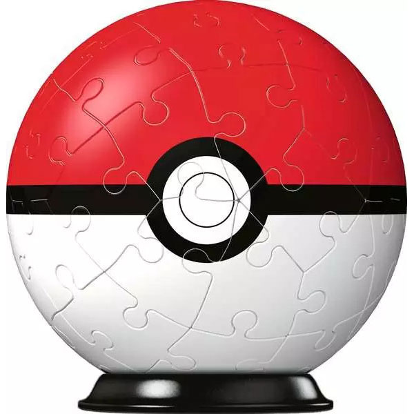 Ravensburger 3D Παζλ Μπάλα 55 τμχ Pokémon Pokeball 11256